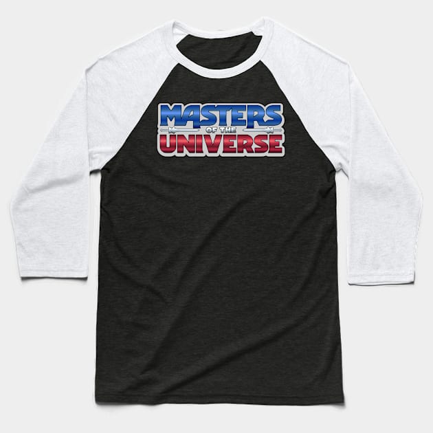 Masters of the Universe logo Baseball T-Shirt by Vault Emporium